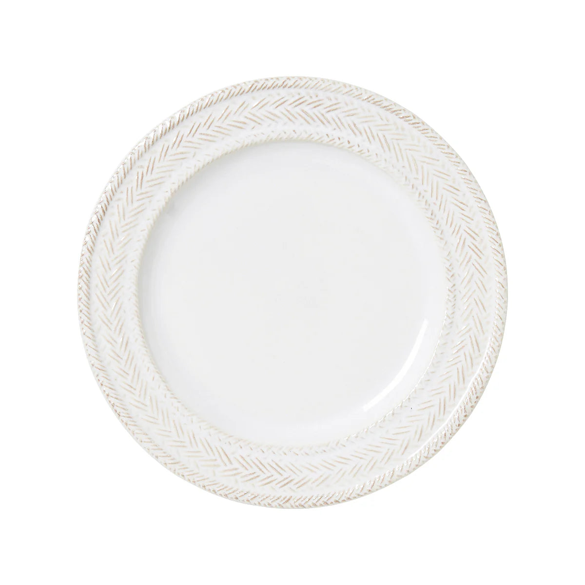 Le Panier Salad Plate Whitewash