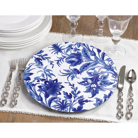 Floral Print Charger
