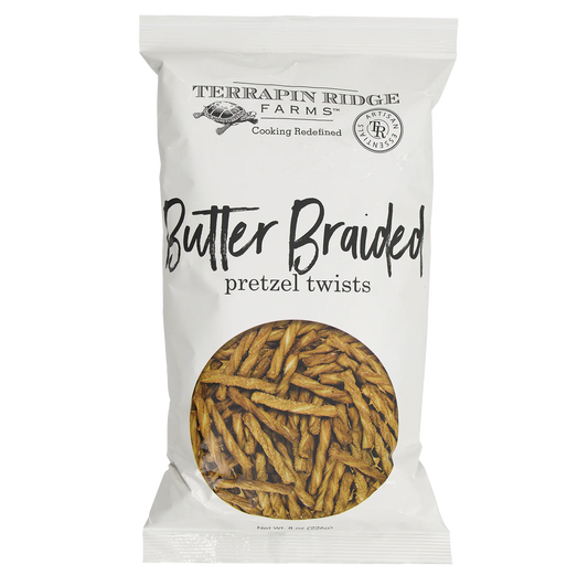 Butter Braided Pretzel Twists