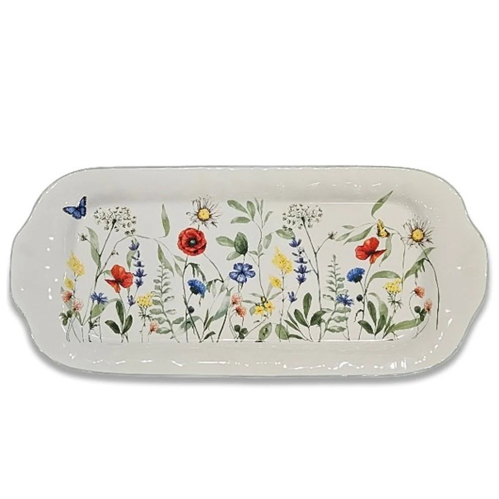 Madeira Meadow Hostess Tray