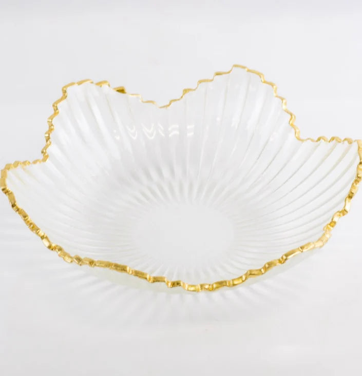 Gatsby Glass Serving Bowl