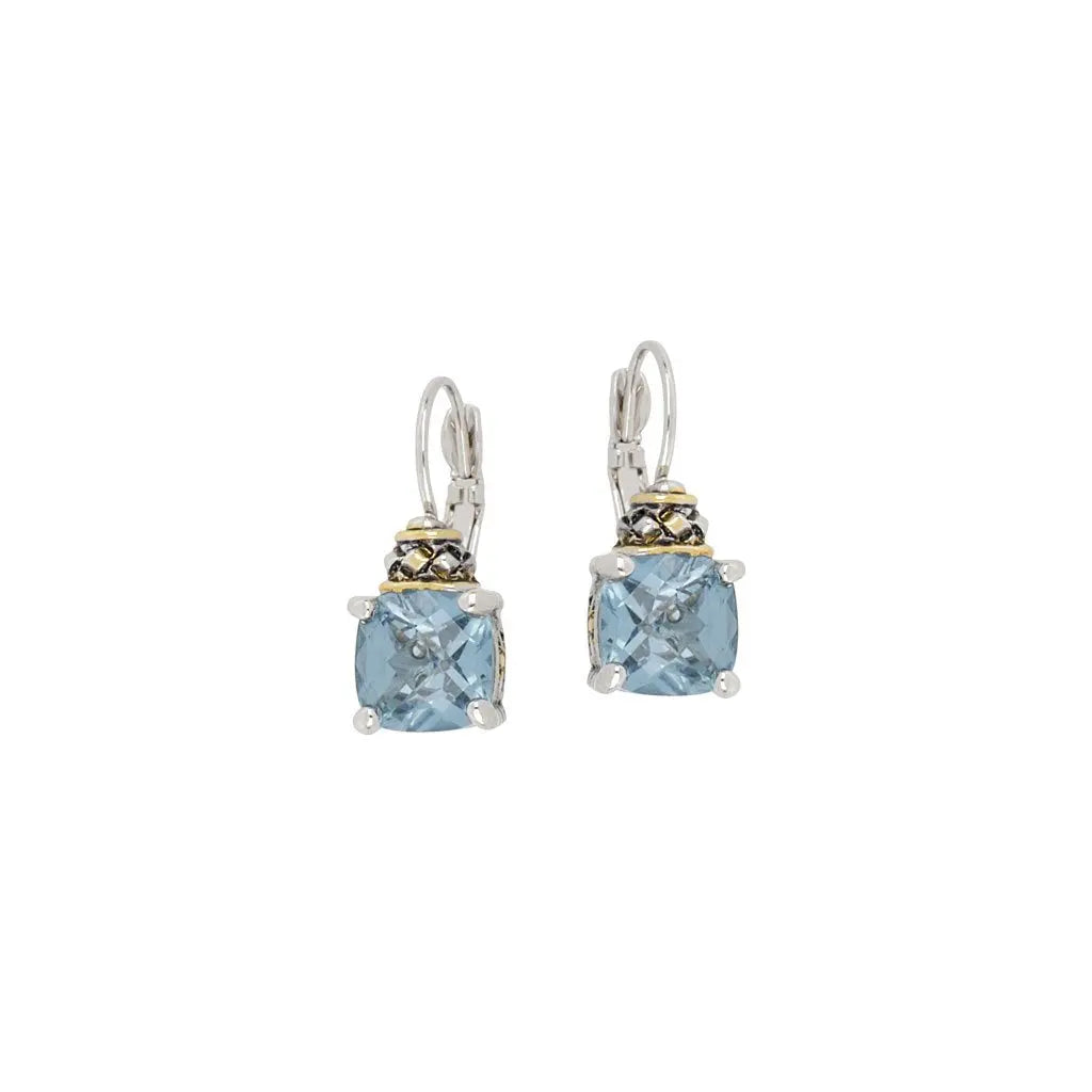Anvil Collection - Square Cut French Wire Earrings