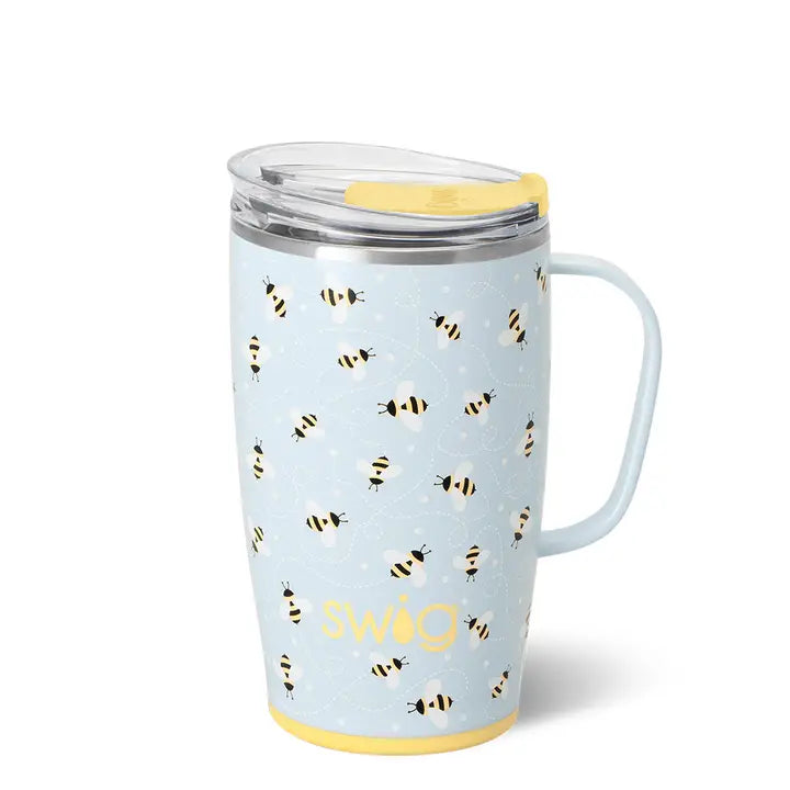 Swig Busy Bee Travel Mug 18 oz