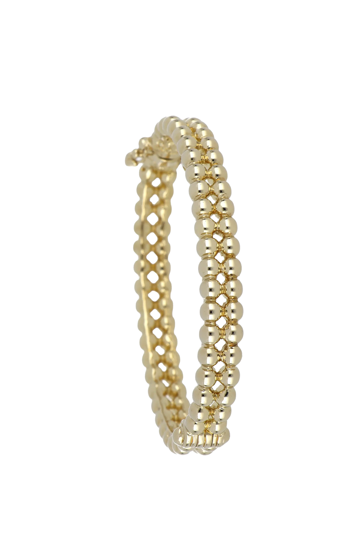 Beaded Collection 2 Row Bracelet 6.75"