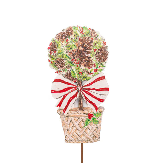 Pinecone Topiary  Small Stake
