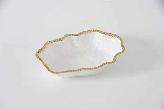Pampa Bay Golden Salerno Serving Bowl
