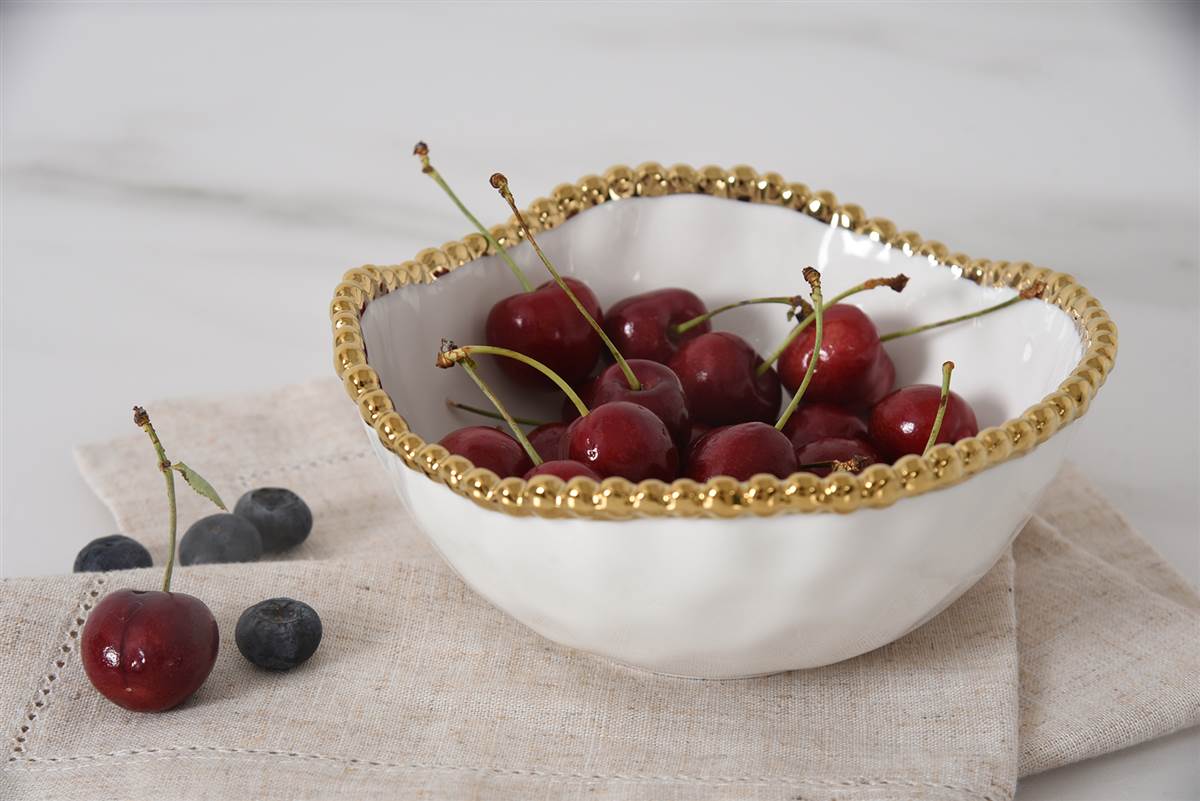 Golden Salerno Small Bowl