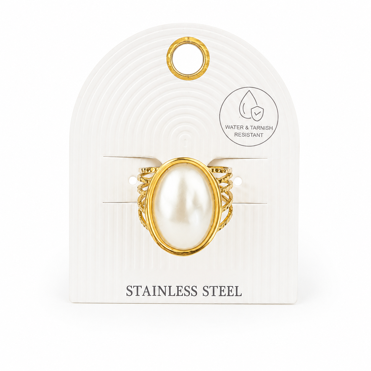 Harper Pearl Statement Ring