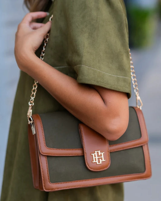 Collins Crossbody Olive P40448