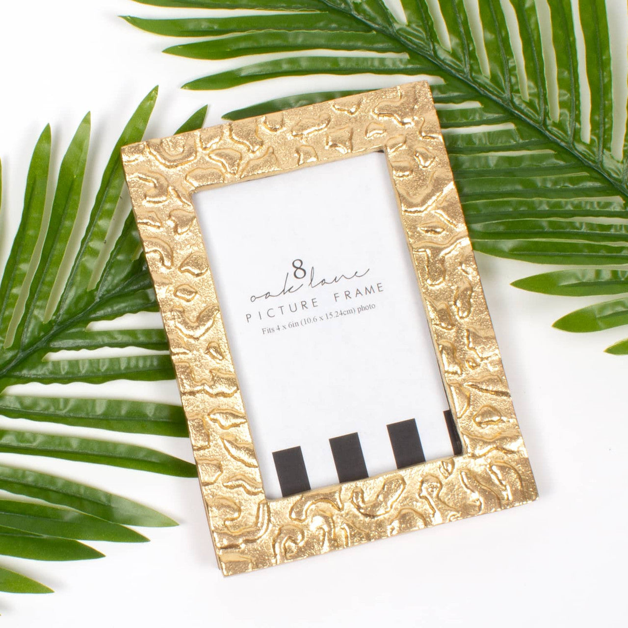 Photo Frame Gold Leopard Print