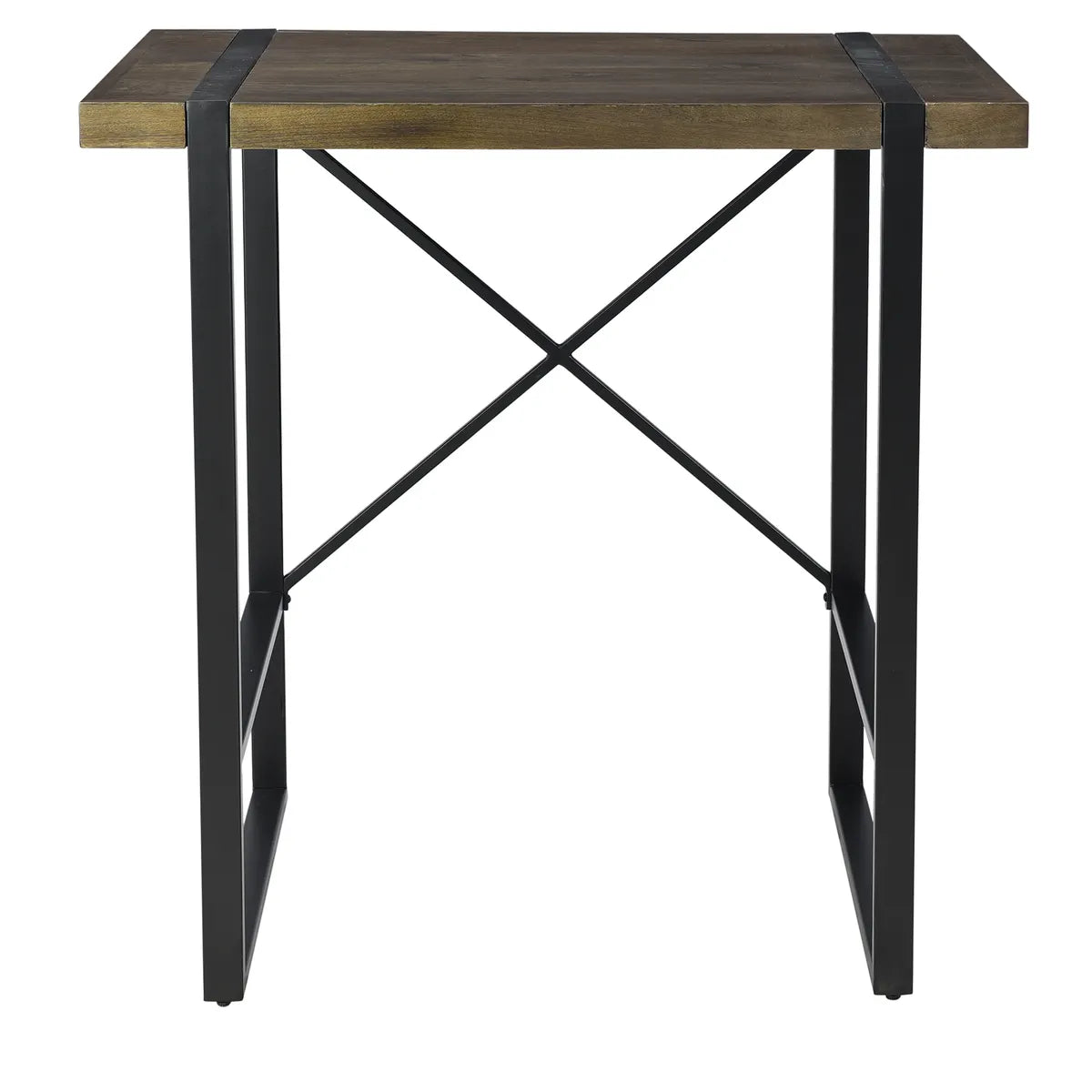 Josie Solid Mango and Iron 36" Standing Desk