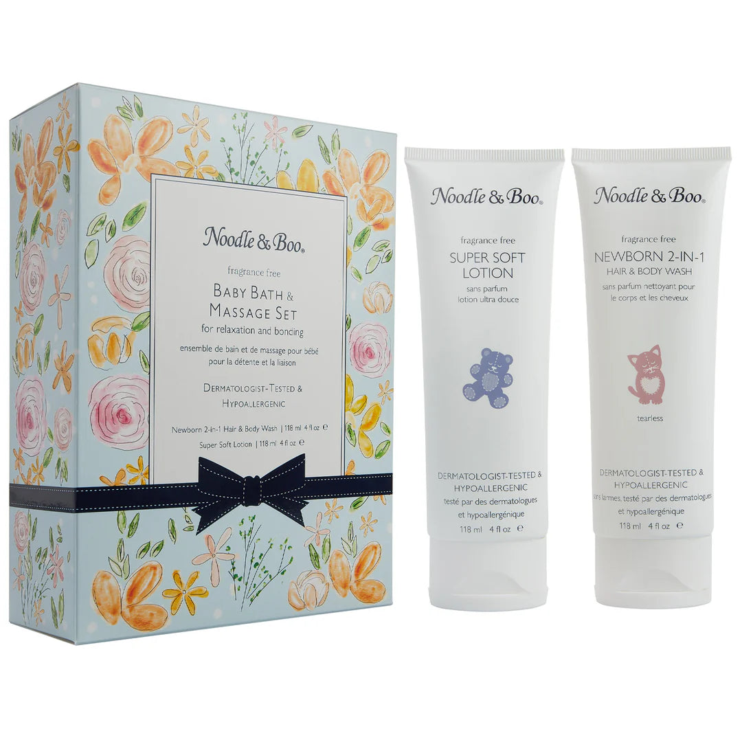 Baby Bath & Massage Set