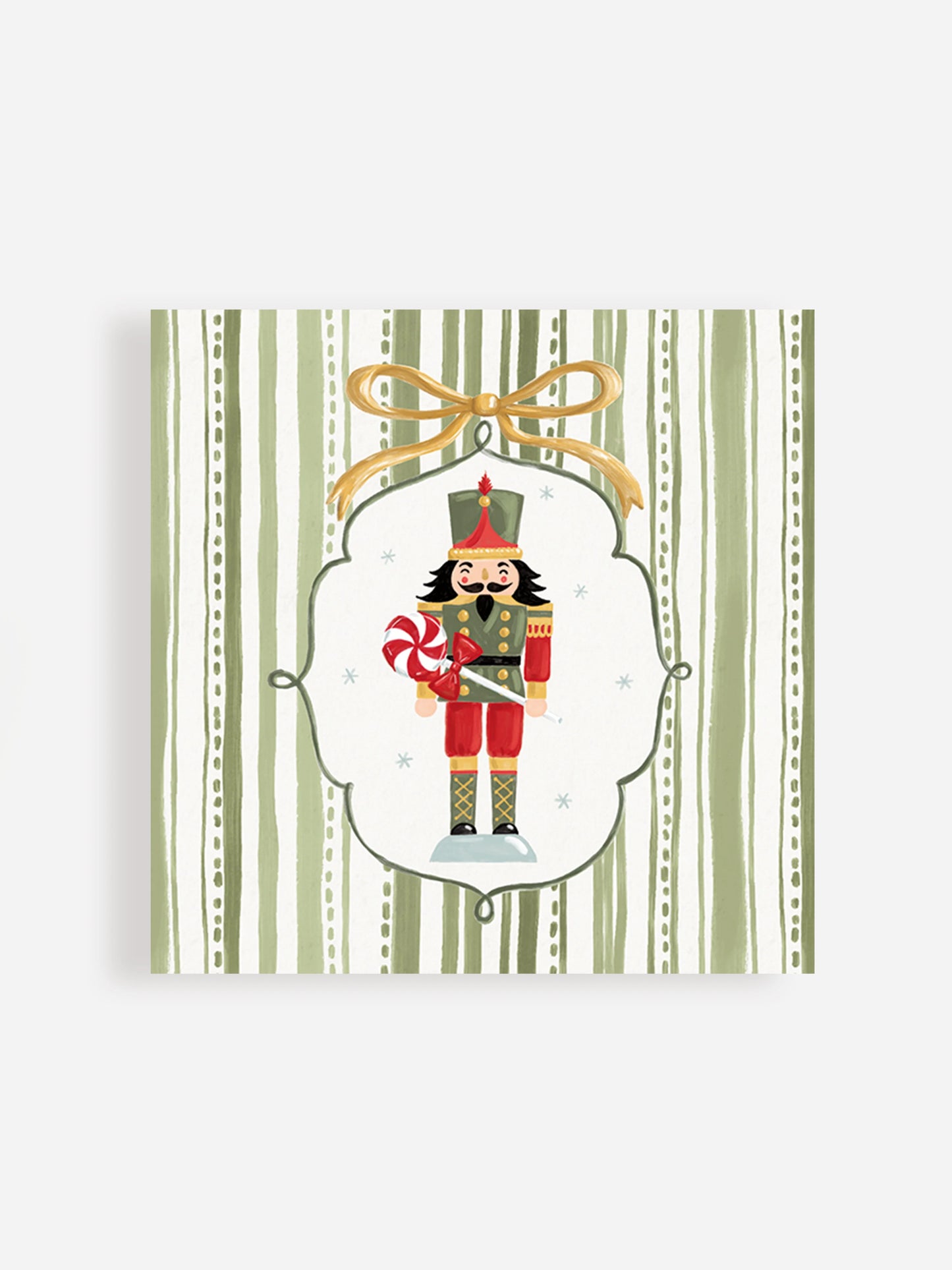 Frosty Nutcracker Cocktail Napkins