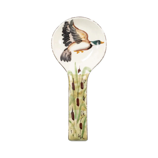 Vietri Duck Wildlife Spoon Rest