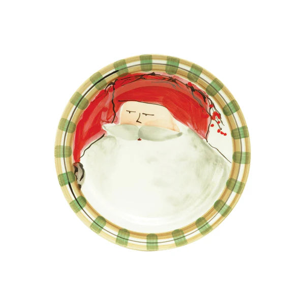 Vietri Old St. Nick Salad Plate