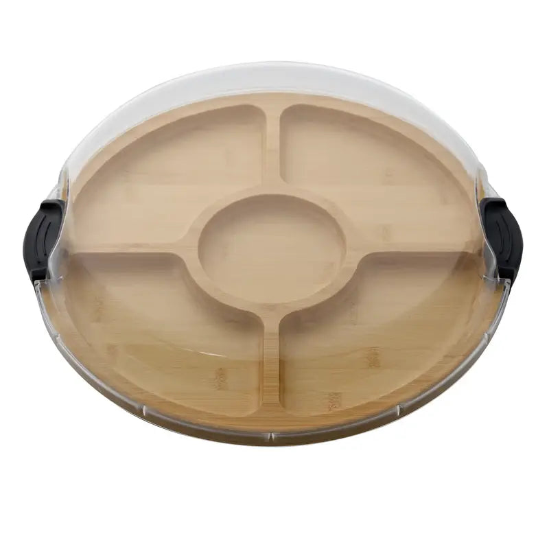 Build-a-Board 14 inch round divided tray
