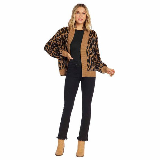 Brown and Black Cardigan