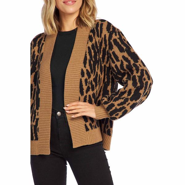 Brown and Black Cardigan