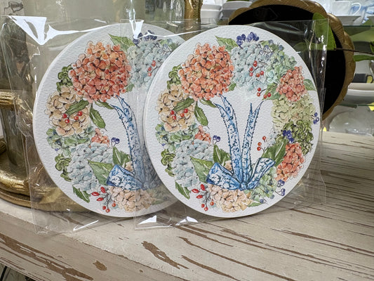 Hydrangea Coaster Pack
