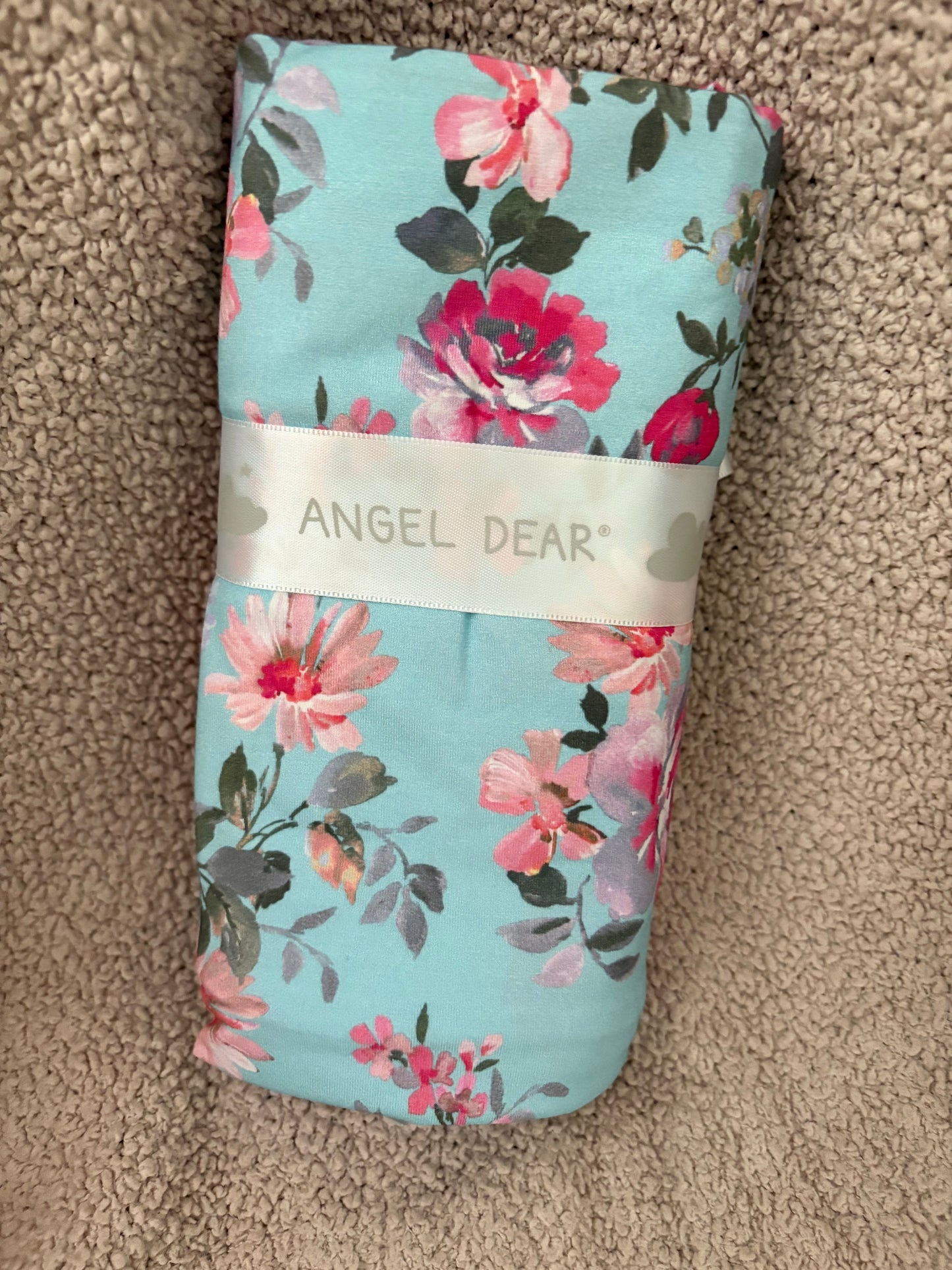 Charlotte Floral Swaddle Blanket