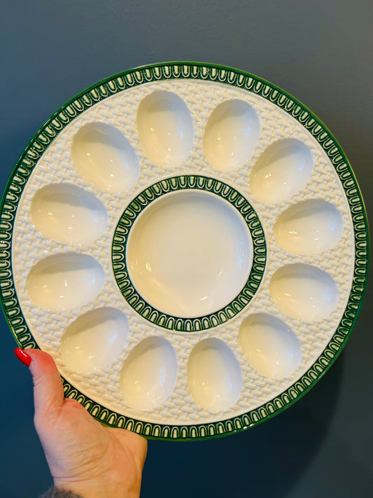 La Jardin Egg Platter