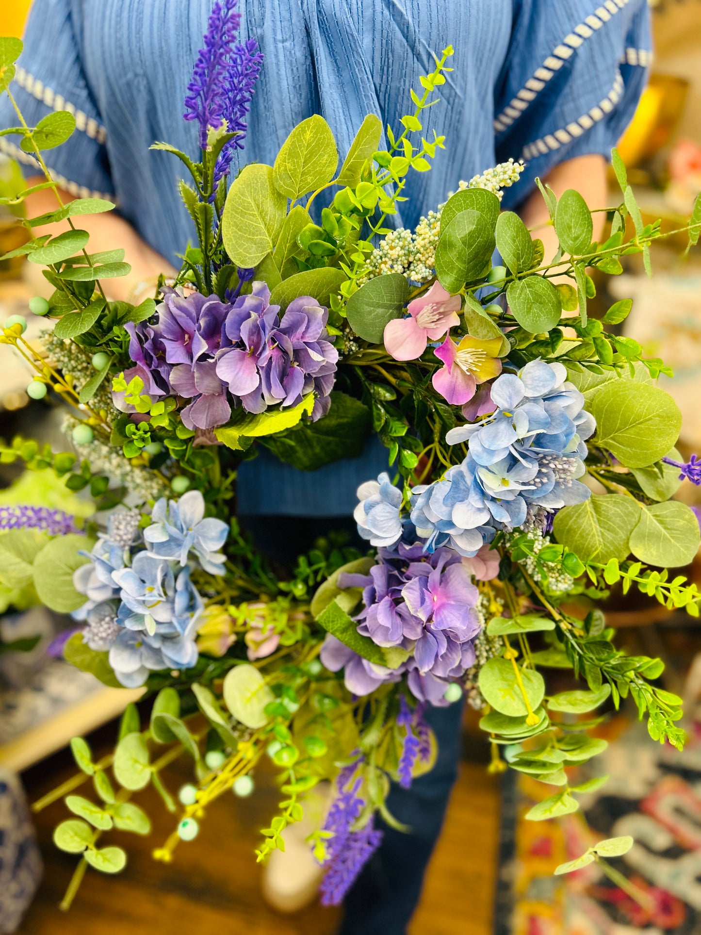 Hydrangea Wreath