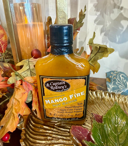 Captain Rodney's Mango Fire Hot Sauce