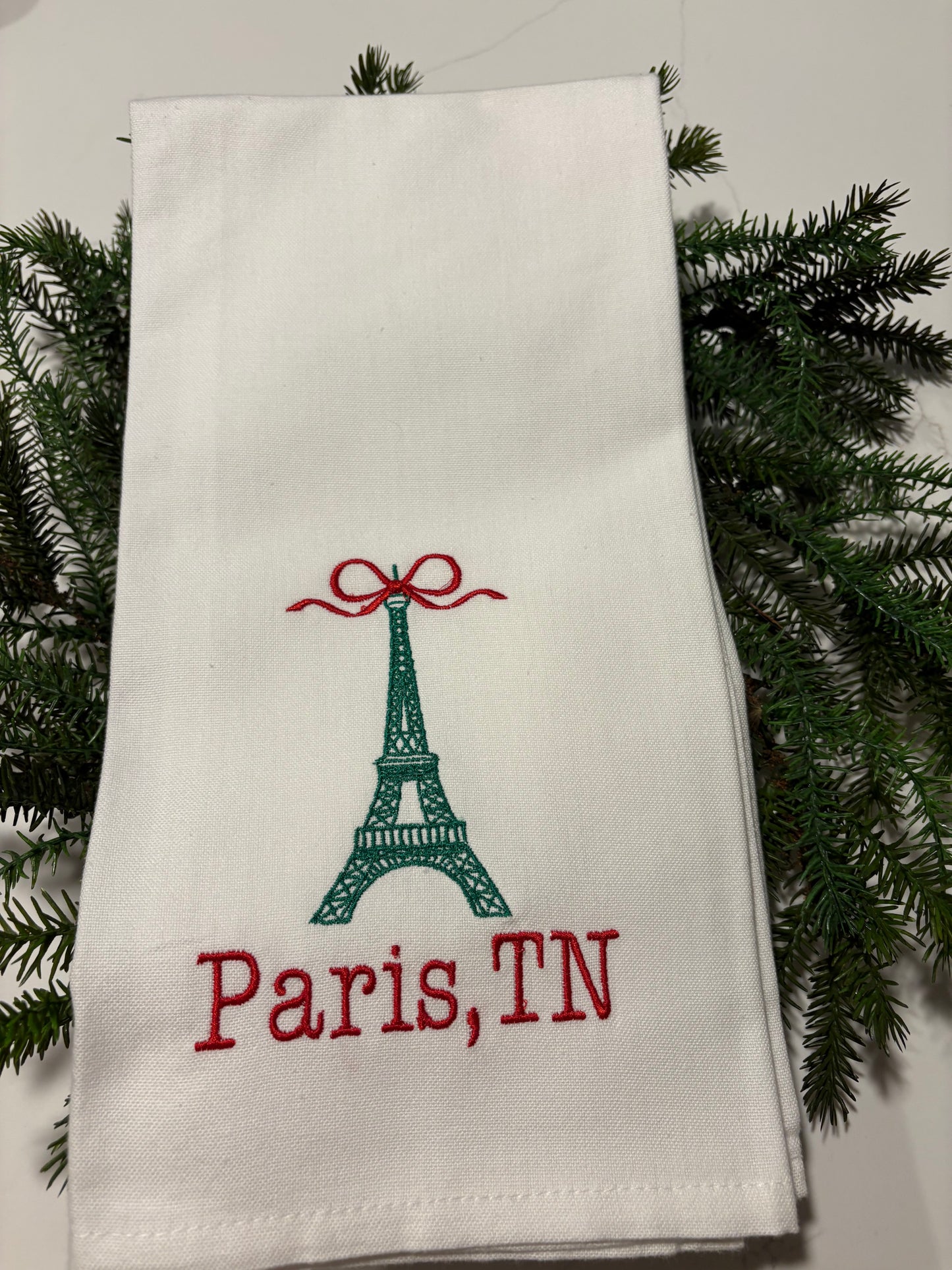 Eiffel Tower Paris, Tn Tea Towel