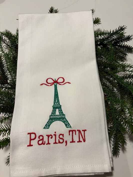 Eiffel Tower Paris, Tn Tea Towel