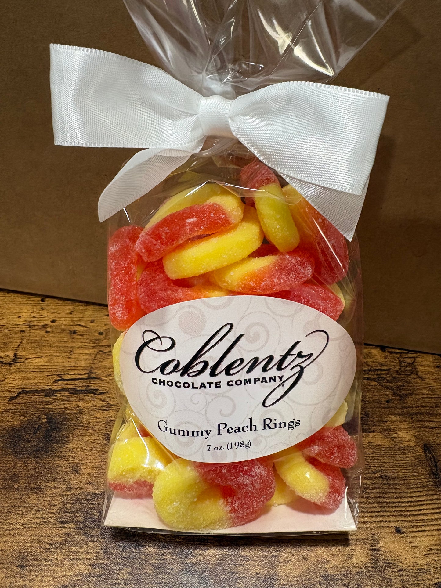 Gummy Peach Rings