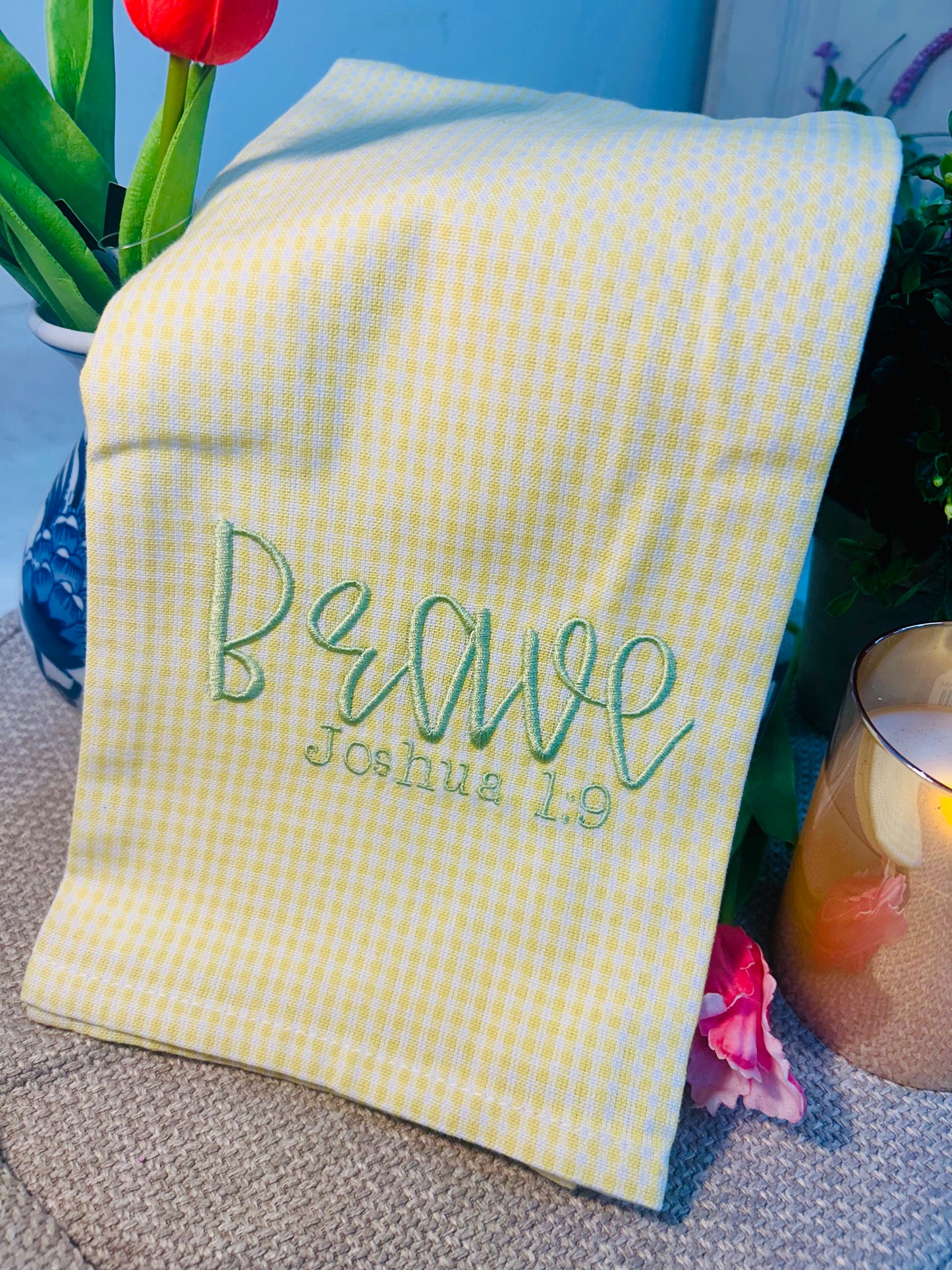 Brave Tea Towel