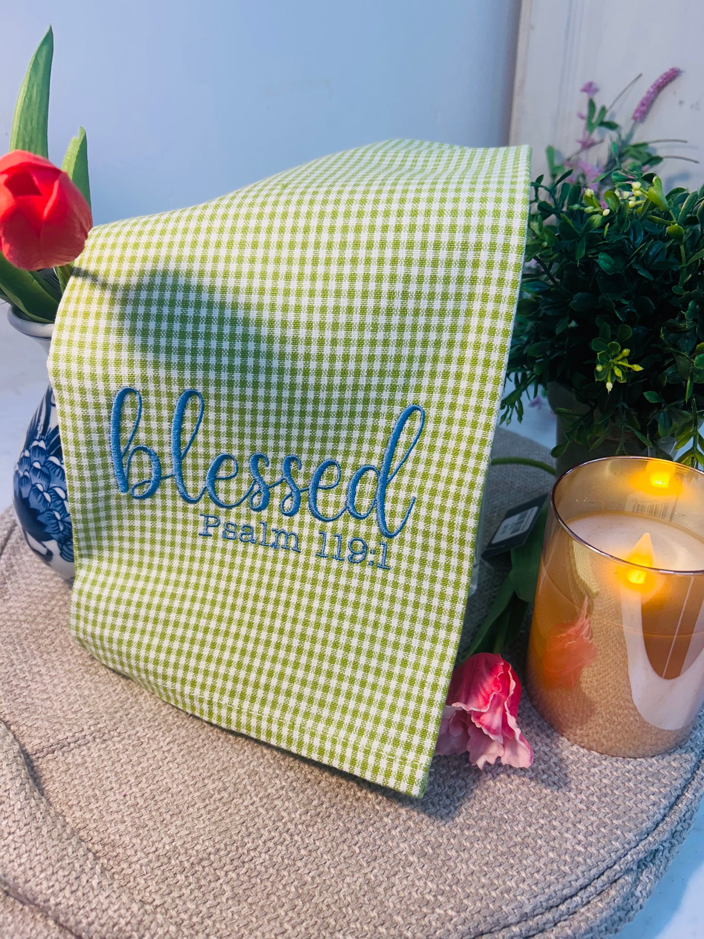 Blessed Tea Towel