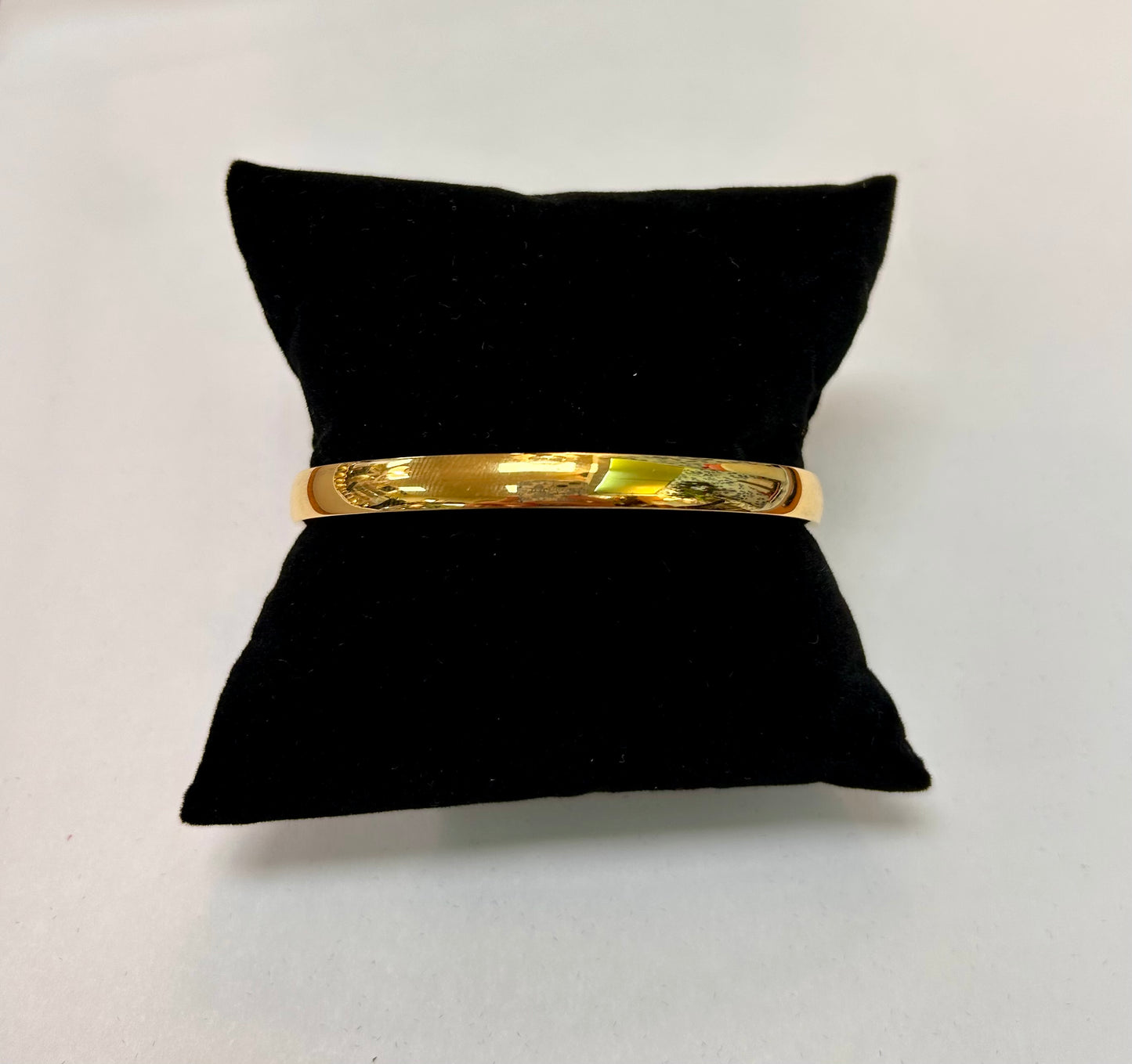 14K Gold Plated Bangle Bracelet