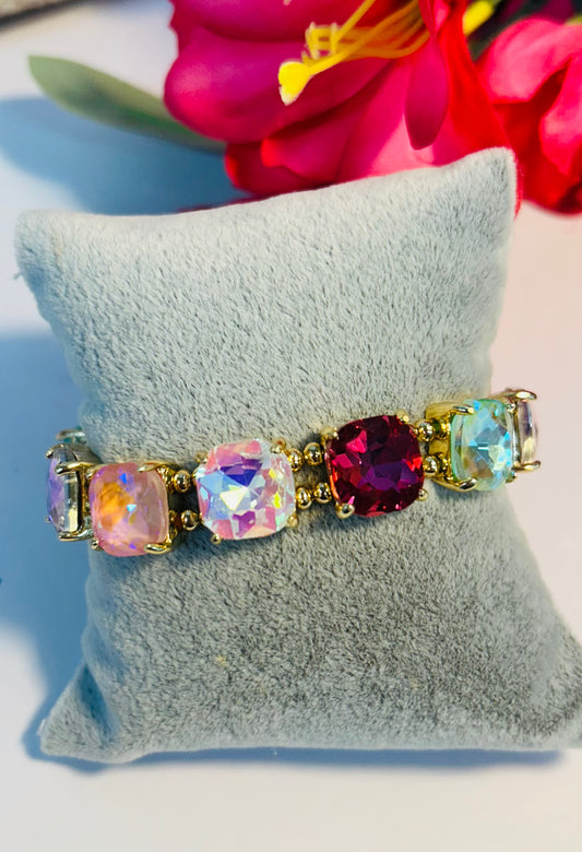 Shine Bright Pastel Stone Bracelet