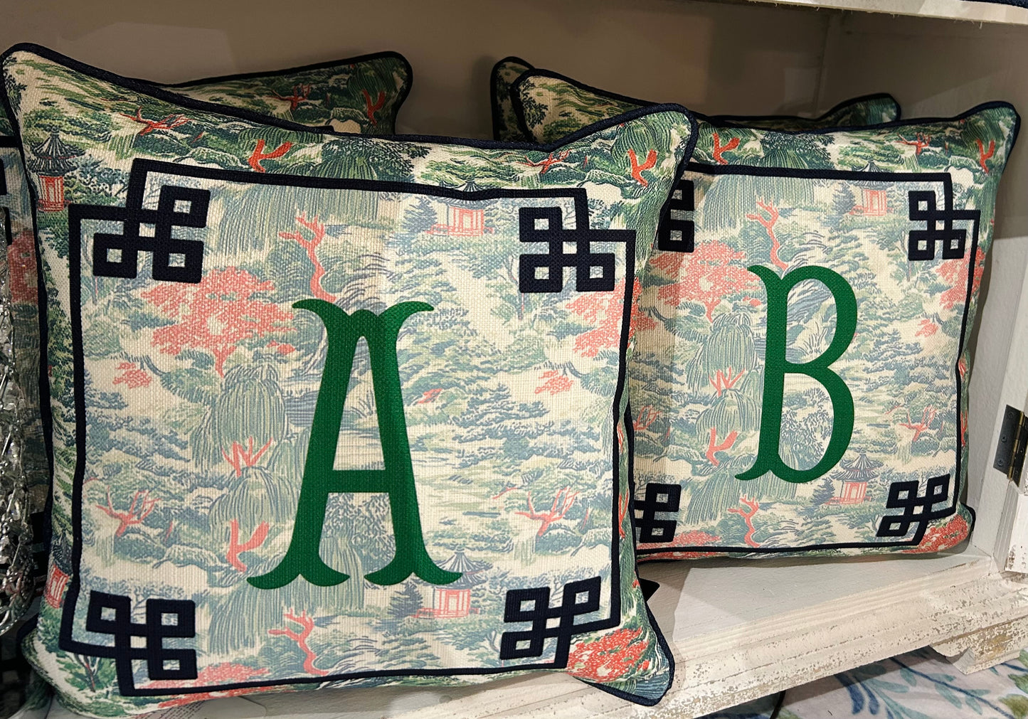 Little Birdie Customized Pillow - Initial