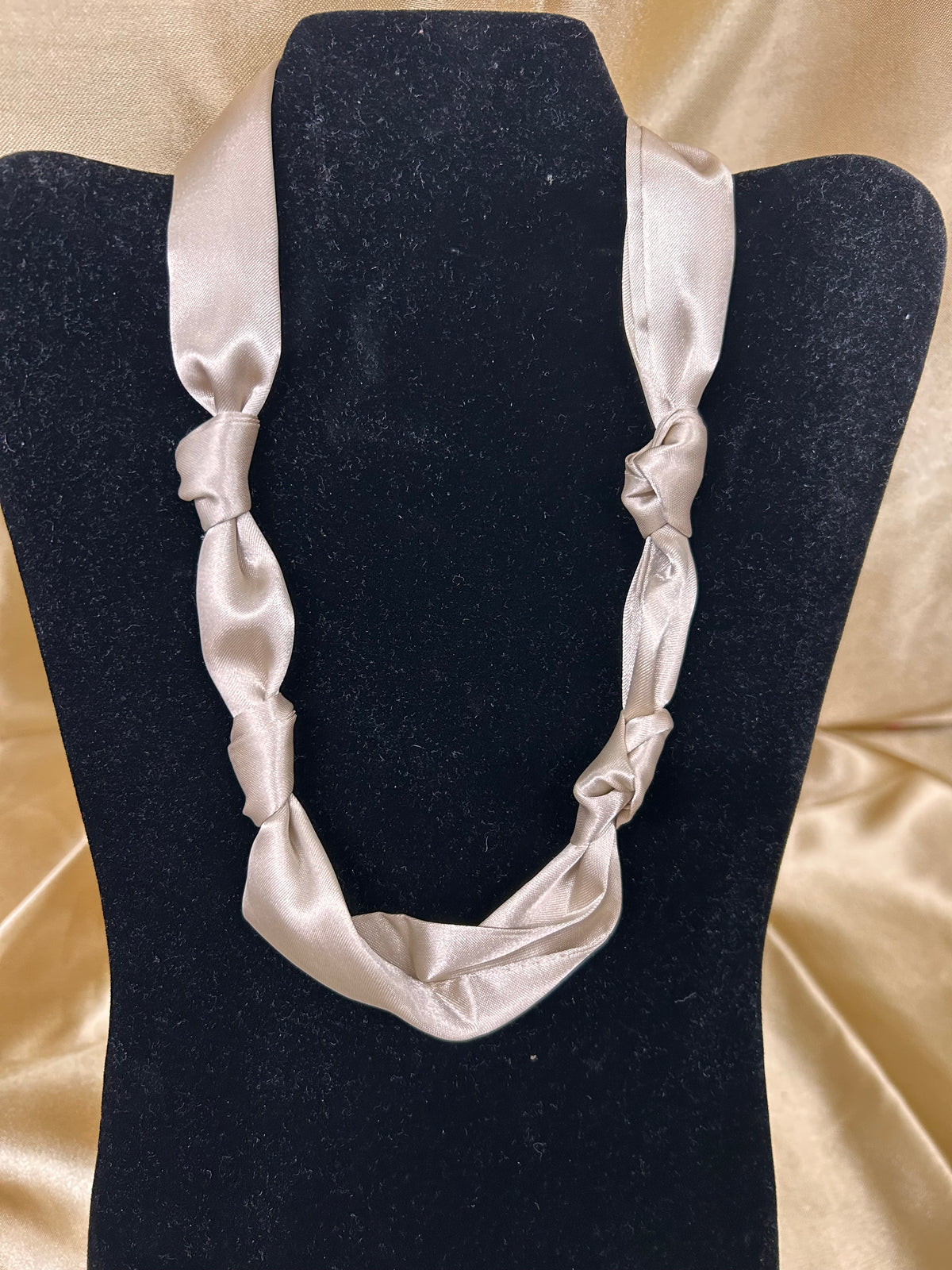 Knotted Scarf Necklace