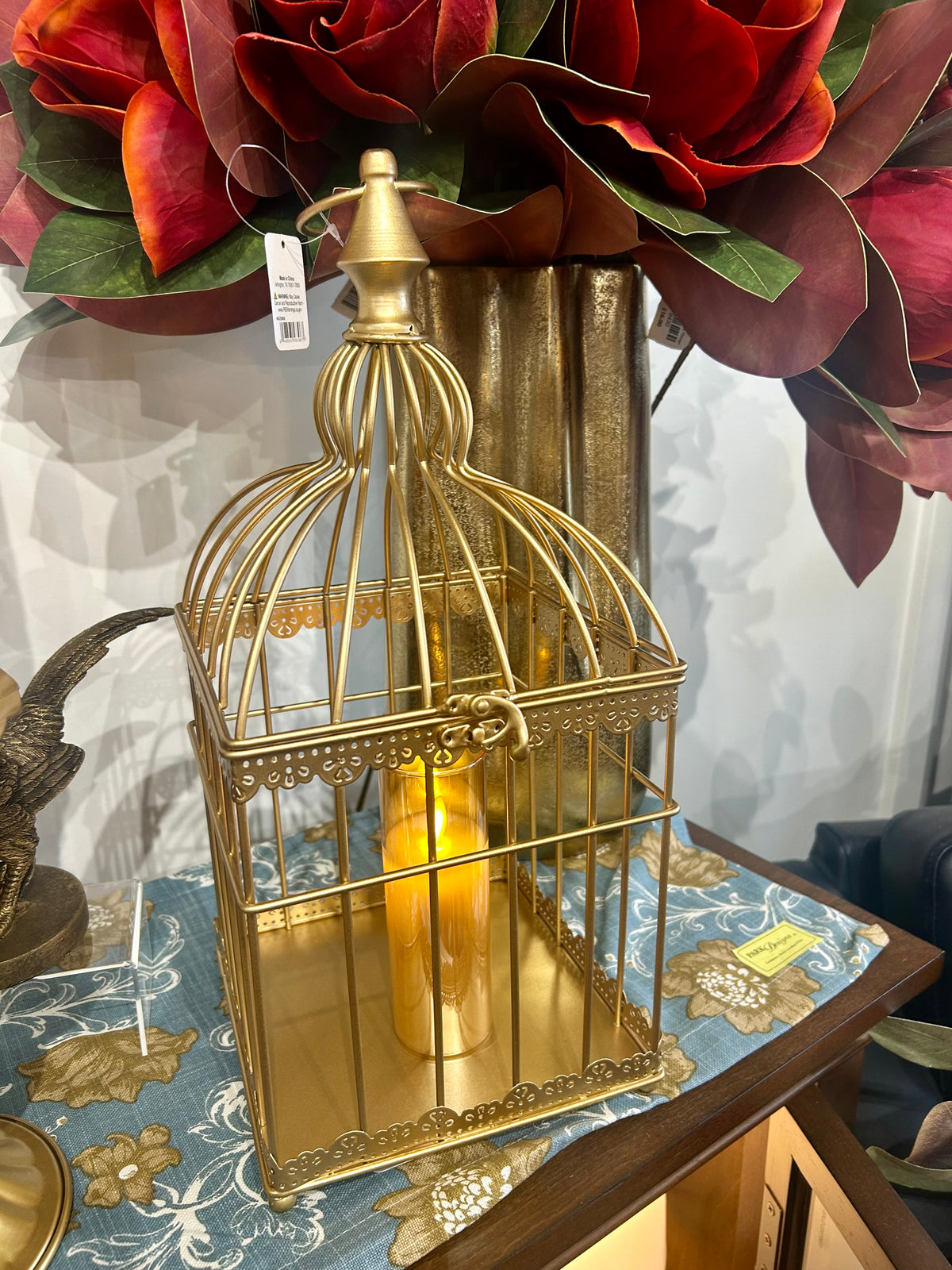 16.5" Bow Birdcage Lantern