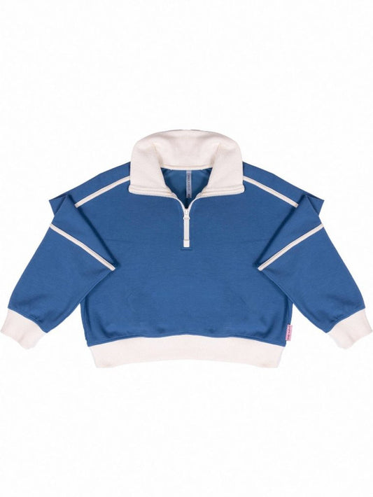 Dark Blue Quarter Zip