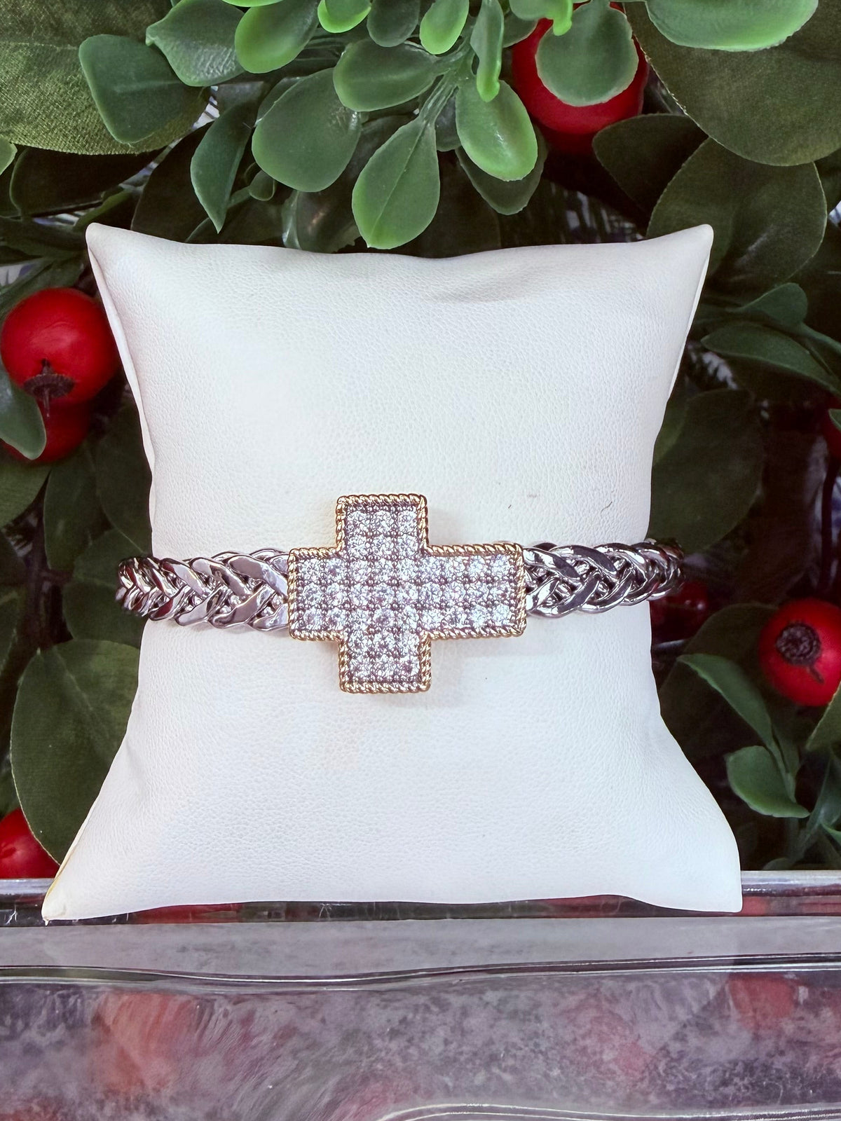 Faith and Flourish Cuff Bracelet