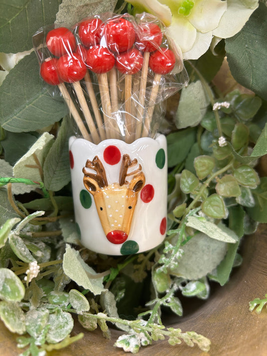 Reindeer Toothpick Holder