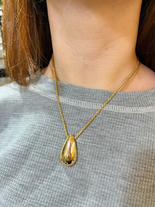 Gold Drop Necklace