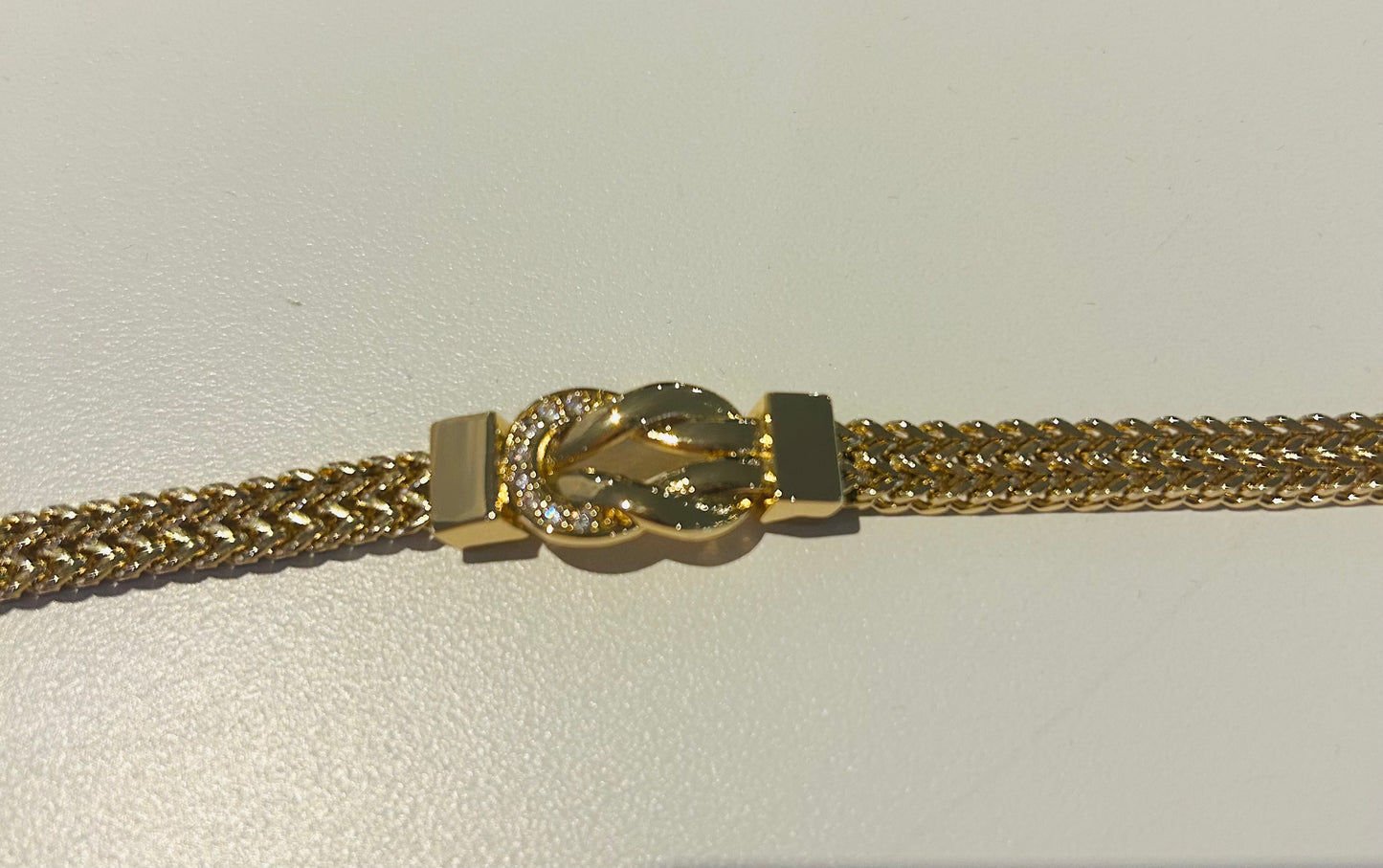 Magnetic Infinity Gold Bracelet