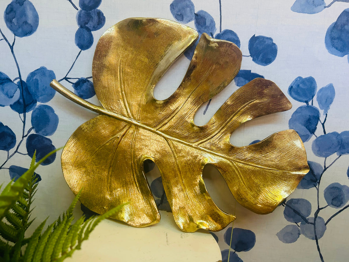 Gold Leaf Tray