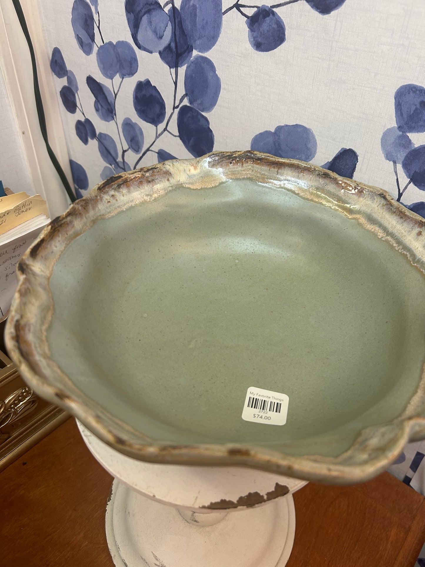 Etta B Ruffled Serving Bowl