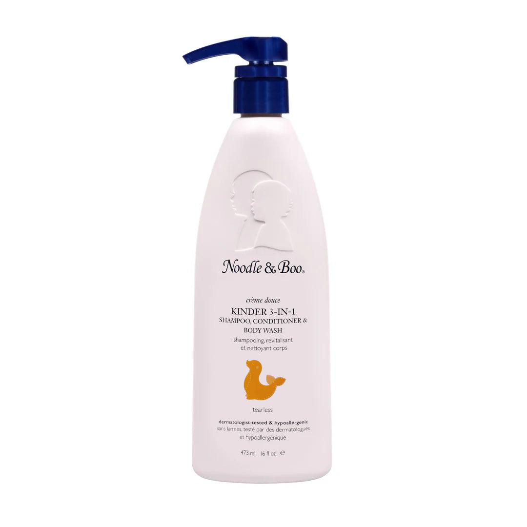 Kinder 3 in 1 Shampoo, Conditioner & Body Wash 16 oz