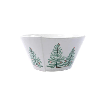 Lastra Holiday Large Stacking Serving Bowl