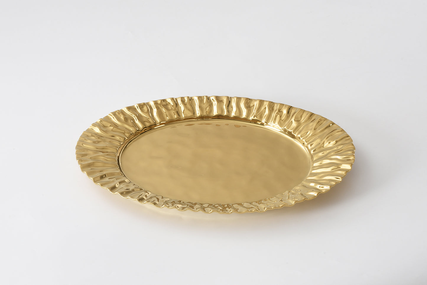 Pampa Bay Large Platter - Gold