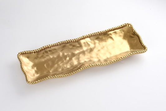 Pampa Bay Rectangular Serving Piece - Gold
