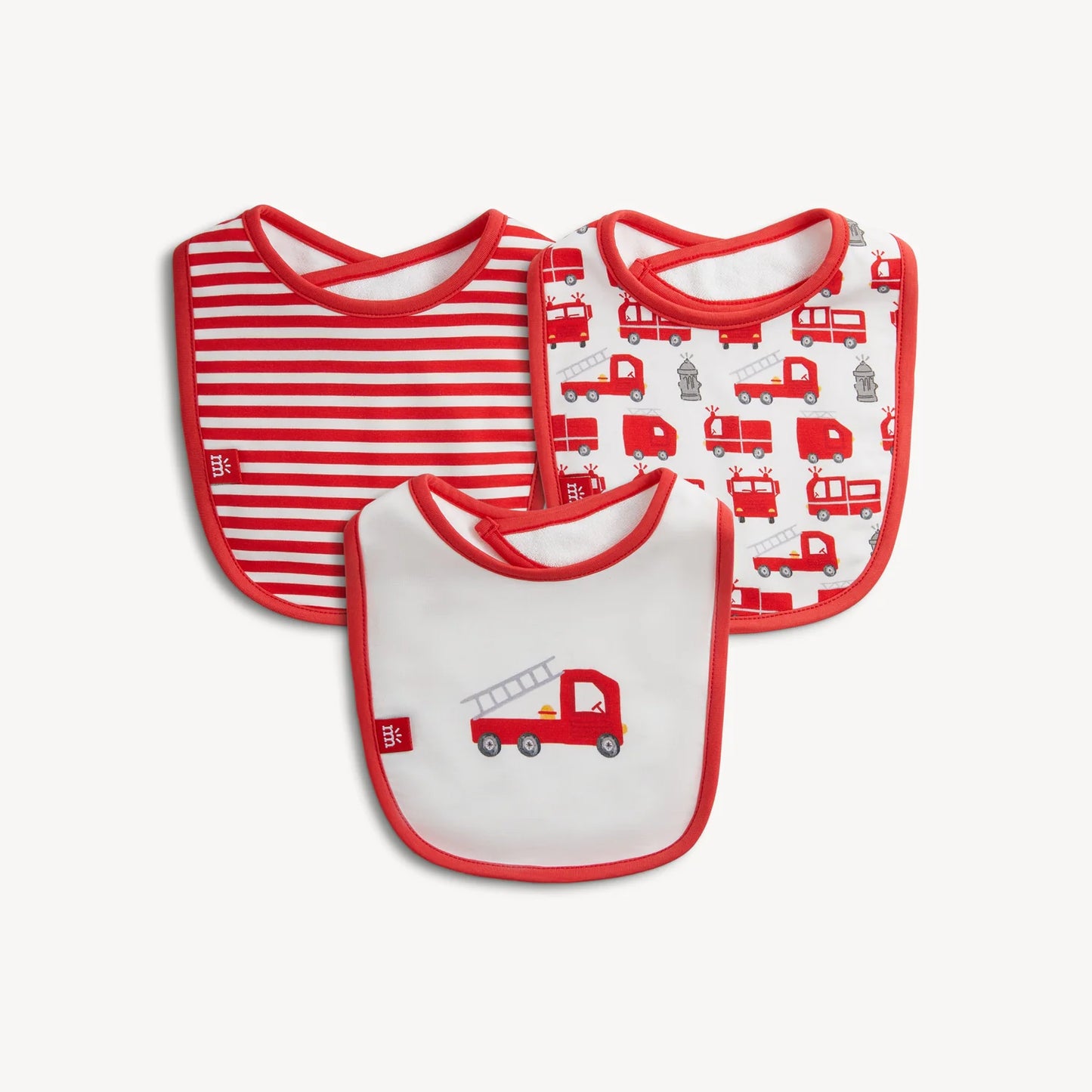 Fired Up Modal Bib 3-Pack