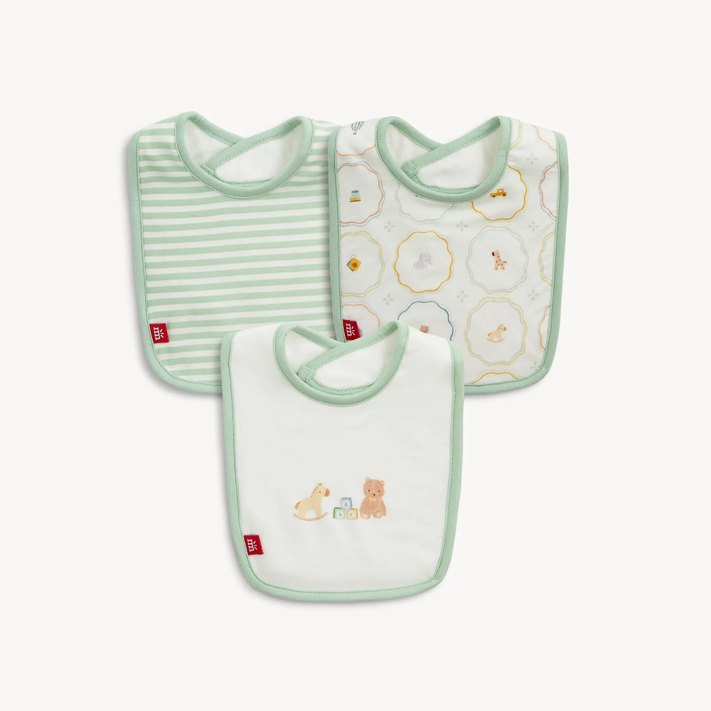 Nursery Magic Cream Modal Bib 3-Pack